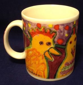 chicken mug