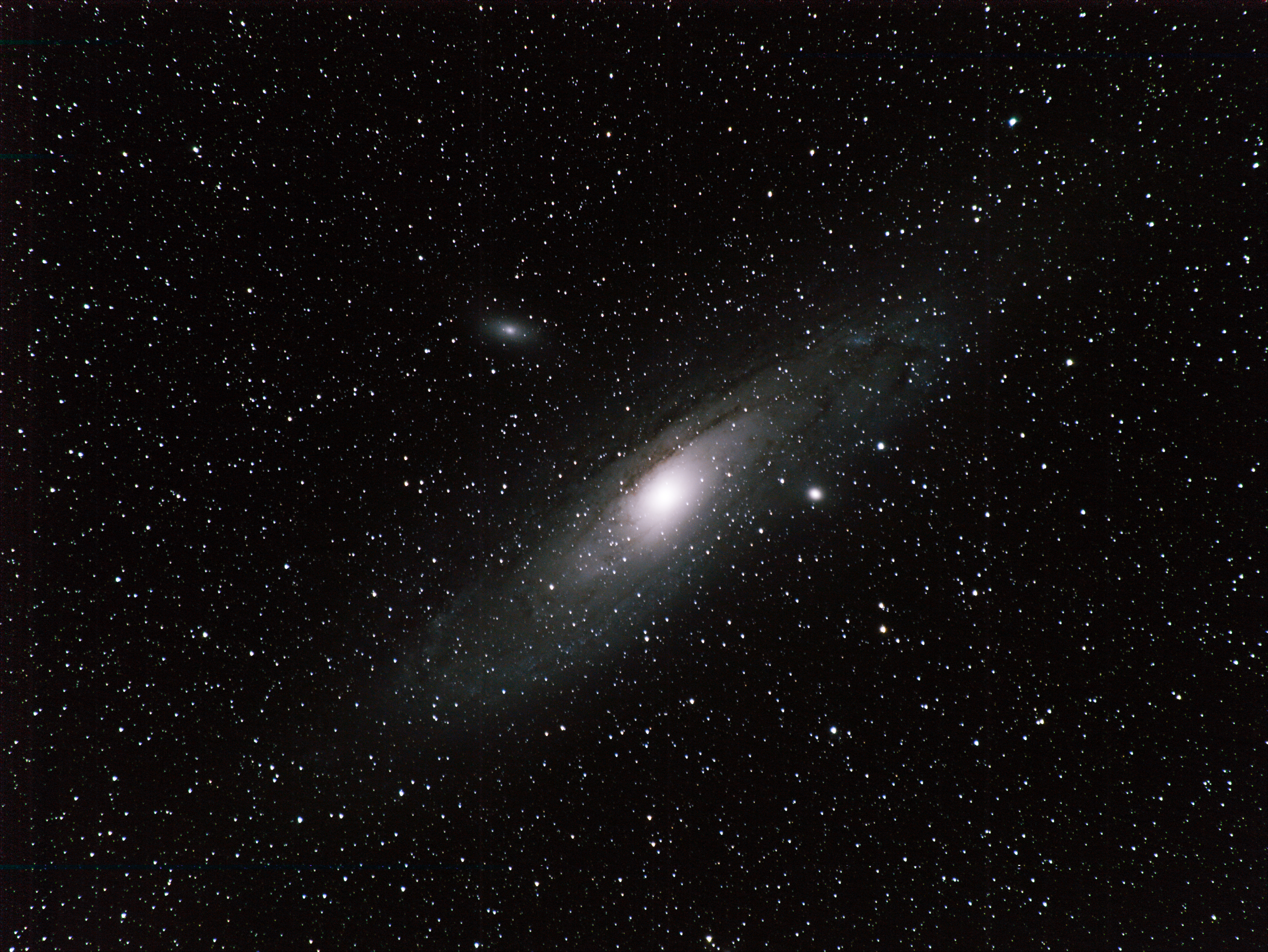 Astrophotography: Andromeda Galaxy.